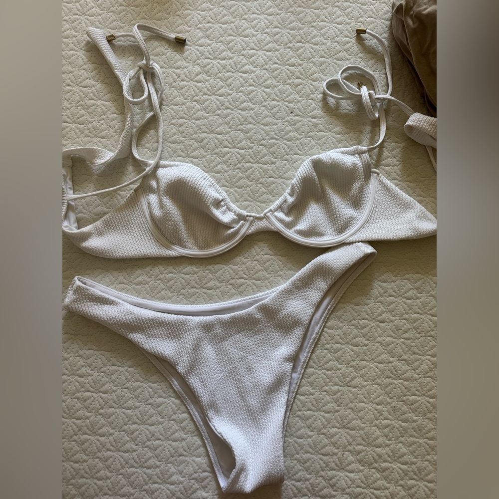Monday Swimwear White Bikini